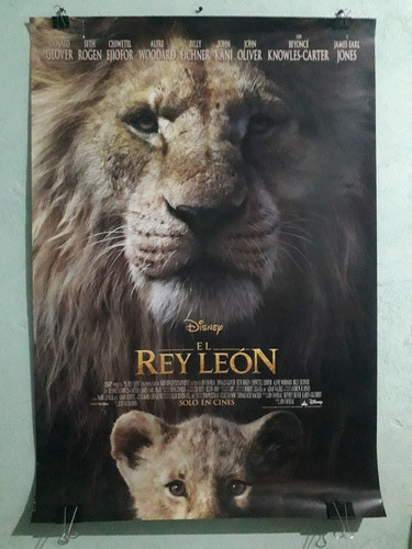 Poster Original De Cine El Rey Leon