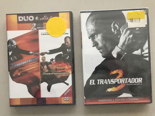 El Transportador 1, 2 Y 3 Dvd Jason Statham Películas Nuevas