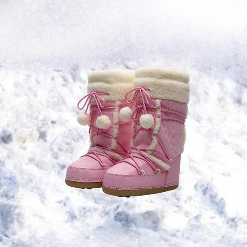 Botas De Nieve De Invierno Para Mujer, Botas Antideslizantes