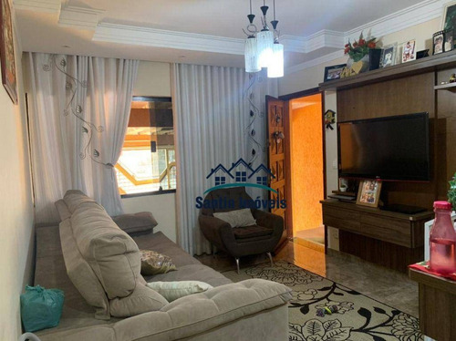 Imagem 3 de 14 de Sobrado Com 3 Dormitórios(01 Suíte E 01 Reversível ) Espaço Gourmet, 02 Vagas Cobertas À Venda, 131 M² - Ferrazópolis - São Bernardo Do Campo/sp - So0434