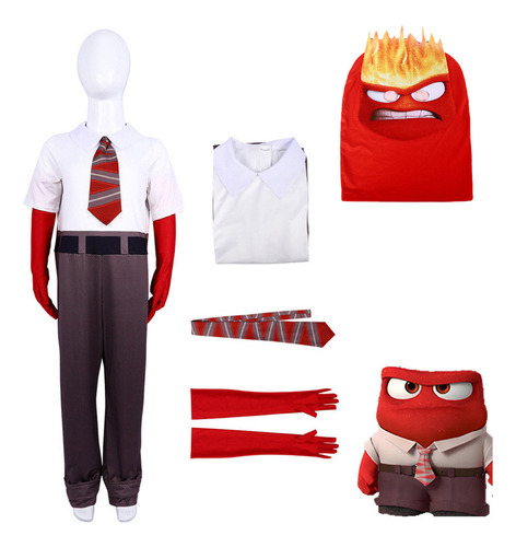 Bc Disfraz De Halloween De Furia De Intensamente 2