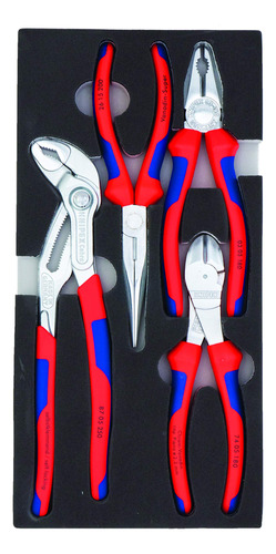 Knipex Herramientas 00 20 01 V17 - Juego De Alicates Cromado