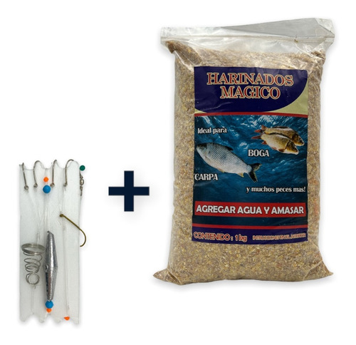 Pasta Magica Harinados Para Bogas Carpas Carnada Pesca 1 Kg