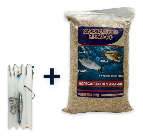 Pasta Magica Harinados Para Bogas Carpas Carnada Pesca 1 Kg