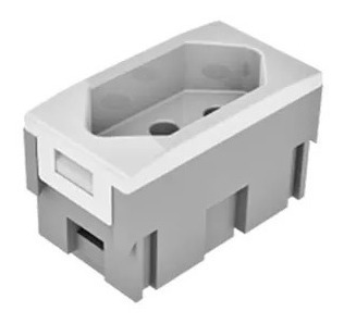 Imagem 3 de 4 de Kit 2 Blocos Módulos Tomada 3p+t Pezzi Dutotec Qtmov