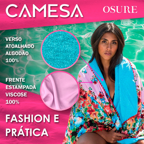 Canga Toalha Saída De Praia Dupla Face Atoalhada Cor Tribal C Bolinha Verde Tamanho 100 Cm X 140 Cm