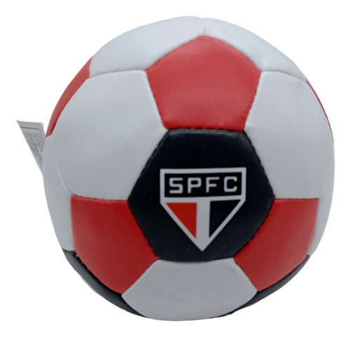 Brinquedo Mini Bola De Futebol Macia Time São Paulo 12cm N°1