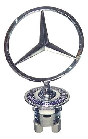 Emblema Cromado Delantero Para Cofre Mercedes C230 Sedán Del