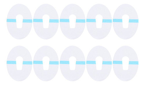 Adhesivo Para Sonda De Glucosa A Prueba De Agua, 10 Unidades