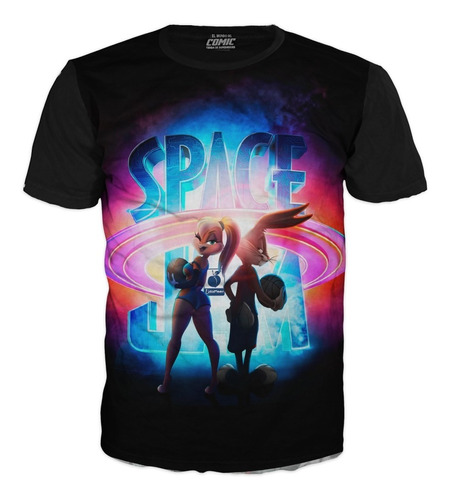 Camiseta De Lonney Tunnes  Space Jam Niños Adultos