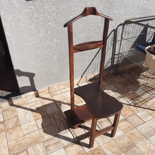 Cadeira Antiga Madeira Retrátil Dobrável Entrega Só Curitiba