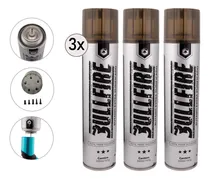 Comprar Kit 3x Gás Butano Bullfire Isqueiro Maçarico Com Adaptadores