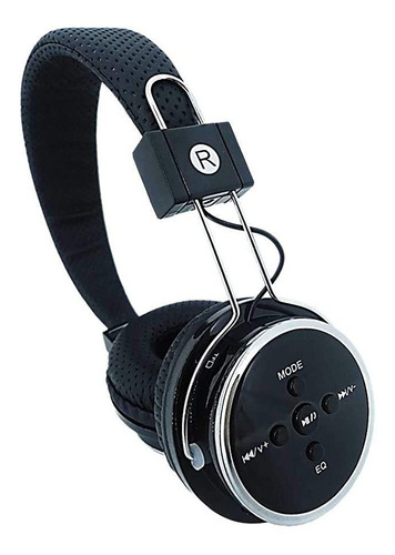 Fone De Ouvido Bluetooth Fm Sem Fio B05 Headfone Cor Preto