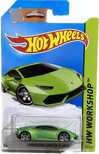 Hot Wheels Lamborghini Huracán Lp 610-4 Verde 222/250