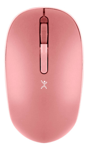 Mouse Optico Inalambrico Receptor Dual Pc-045182 Rosa