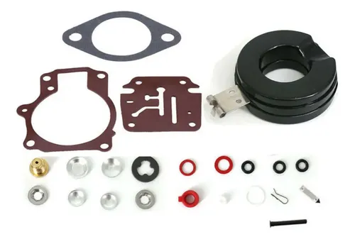 Kit De Reconstrucción De Carburador Para Johnson/Evinrude 4-15HP - Incluye 13 Piezas De Reparación