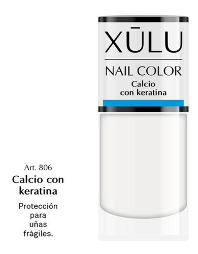 Calcio Para Uñas Xúlu Nail Color Con Keratina Z806