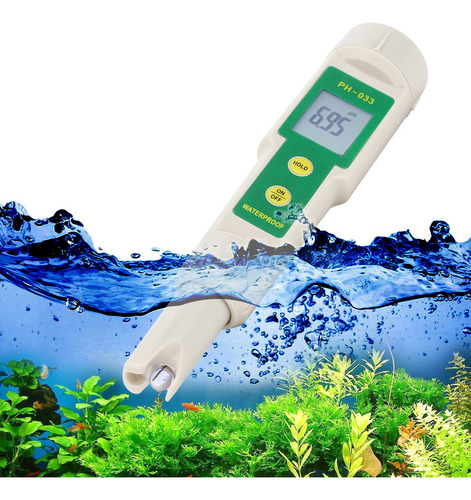 Probador De Ph Resistente Al Agua -033, Monitor Digital Port