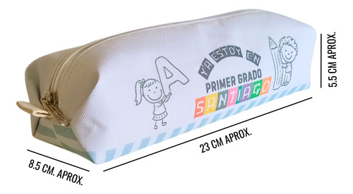 Cartuchera Escolar Personalizada Regalo Souvenir Primariax10