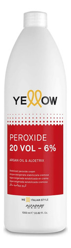 Peróxido Yellow Diferentes Volúmenes 1 Litro Tono 20 volúmenes 1 litro