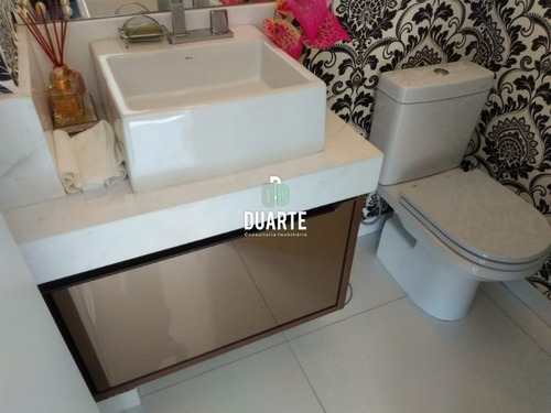 Imagem 21 de 30 de Vendo Apartamento Alto Padrão Em Santos, 4 Suítes, 3 Vagas, Vista Mar, Aparecida, Ville De France - Ap02680 - 68028632