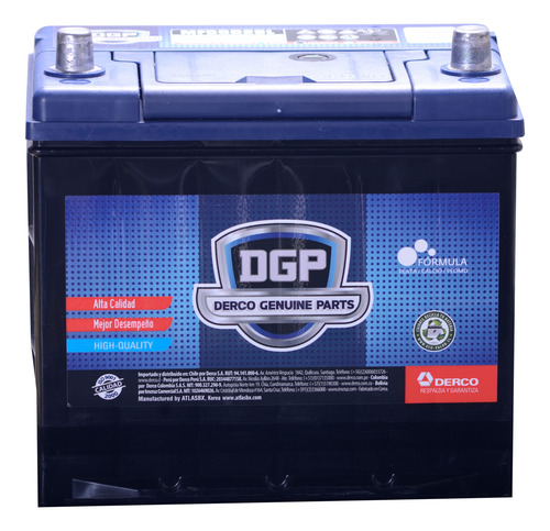 Batería De Auto Dgp Mf55d23l 60ah 510cca