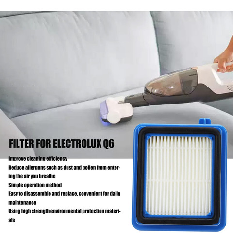 Filtros De Vácuo Para Electrolux Q6 Q7 Q8 Wq61 Wq71 Wq81 Vac