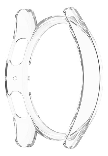Capa Protetora Case De Acrilico Compativel Com Samsung Galaxy Watch 4 e 5 40mm R860 / R865 / R900 / R905 - Cor Transparente