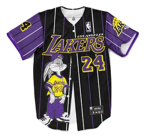 Camiseta Lakers Negra