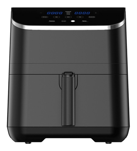 Imagen 2 de 6 de Freidora Sin Aceite Digital Midea 5,5 Lts Color Negro