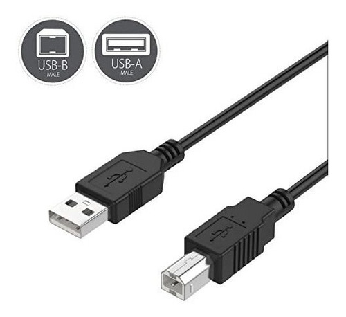 Imagen 3 de 4 de Cable De Impresora Kolke Usb A/b Audio T/impresora 1.5 Mts