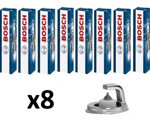 Jogo De Vela Bosch Platina Bmw X5 X6 550i 650i 750i 4.4 V8 
