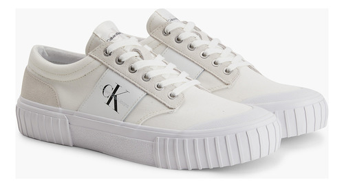 Zapatilla New Skater Blanco Hombre Calvin Klein