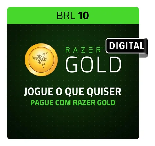 Razer Gold Digital R$ 10 (Digital)