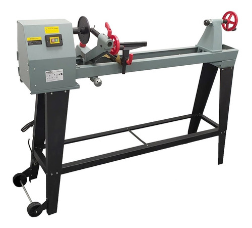 Imagen 1 de 7 de Torno Para Madera Con Velocidad Variable Y Dispositivo Copia