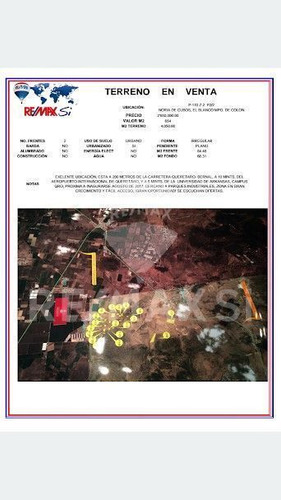 Terreno Venta Colon , El Blanco