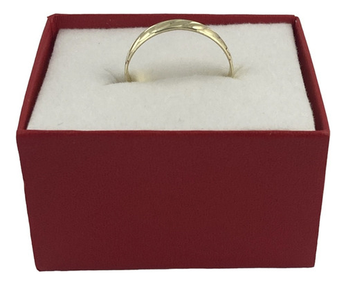 Anillo Oro 10k Boda Matrimonio Solidarios 4mm