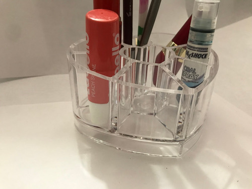 Organizador Cosméticos Acrílico Maquillaje 8 Espacios 0025