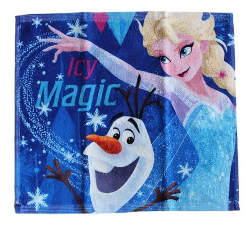 Toalla Frozen Facial 32x32 Disney Heredera