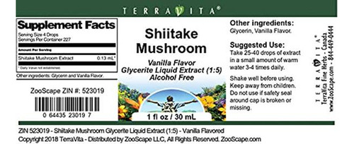 Extracto Líquido De Hongo Shiitake - 2 Pack