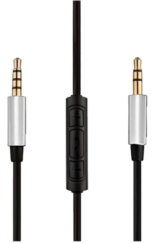Imagen 1 de 1 de Cable  Plug 3.5 Con Micrófono Nm-mic15 Netmak