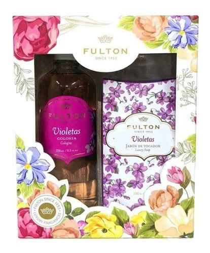 Colonia + Jabón Violeta Estuche De Regalo -fulton 