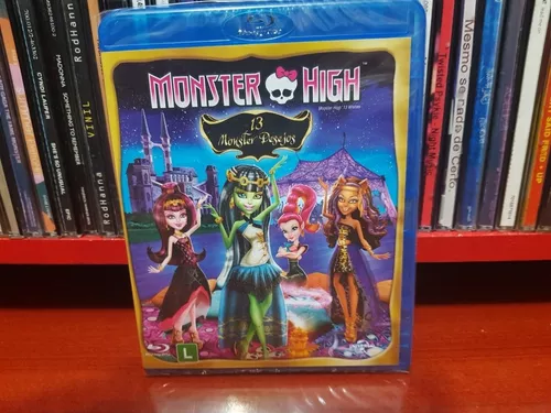 Blu-ray - Monster High - Monstros, Câmera, Ação!