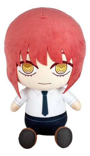Uniforme Makima Chainsaw Man Felpa 30 Cm Sentado