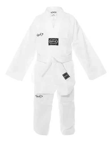 Dobok Acti Cuello Blanco Con Cinta Incluida