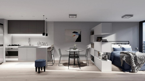 Imagen 1 de 5 de Monoambiente A La Venta En Pocitos | Amplio Gastos De Ocupación Incluido! A Estrenar! Próximo Shopping