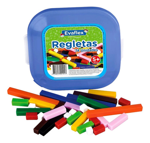 Regletas De Plàstico Evaflex 74pzs 