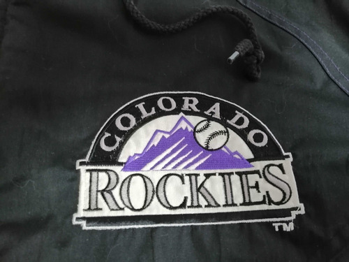 Chamarra Colorado Rockies Mlb Talla L Fans Vintage Baseball