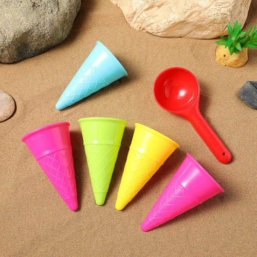 1 Juego De 6 Piezas De Juguetes De Playa Junto Al Mar, Arena
