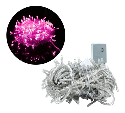 Imagen 6 de 8 de X3 Guirnaldas Led X 100 Luces Led Arbol Navidad Alto Brillo